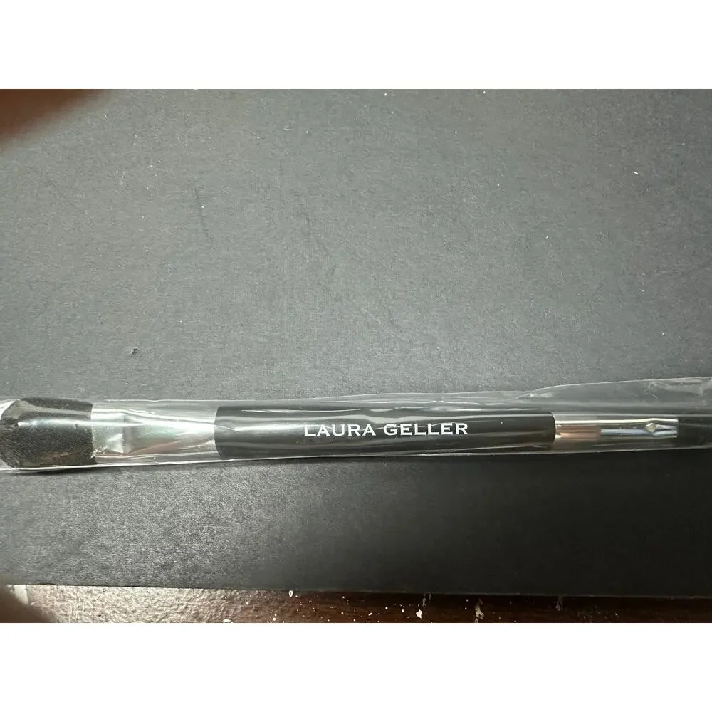 NEW Laura Geller Set 2 brushes Spackle, Baked Highlighter Duo, Bronze-n-Brighten
